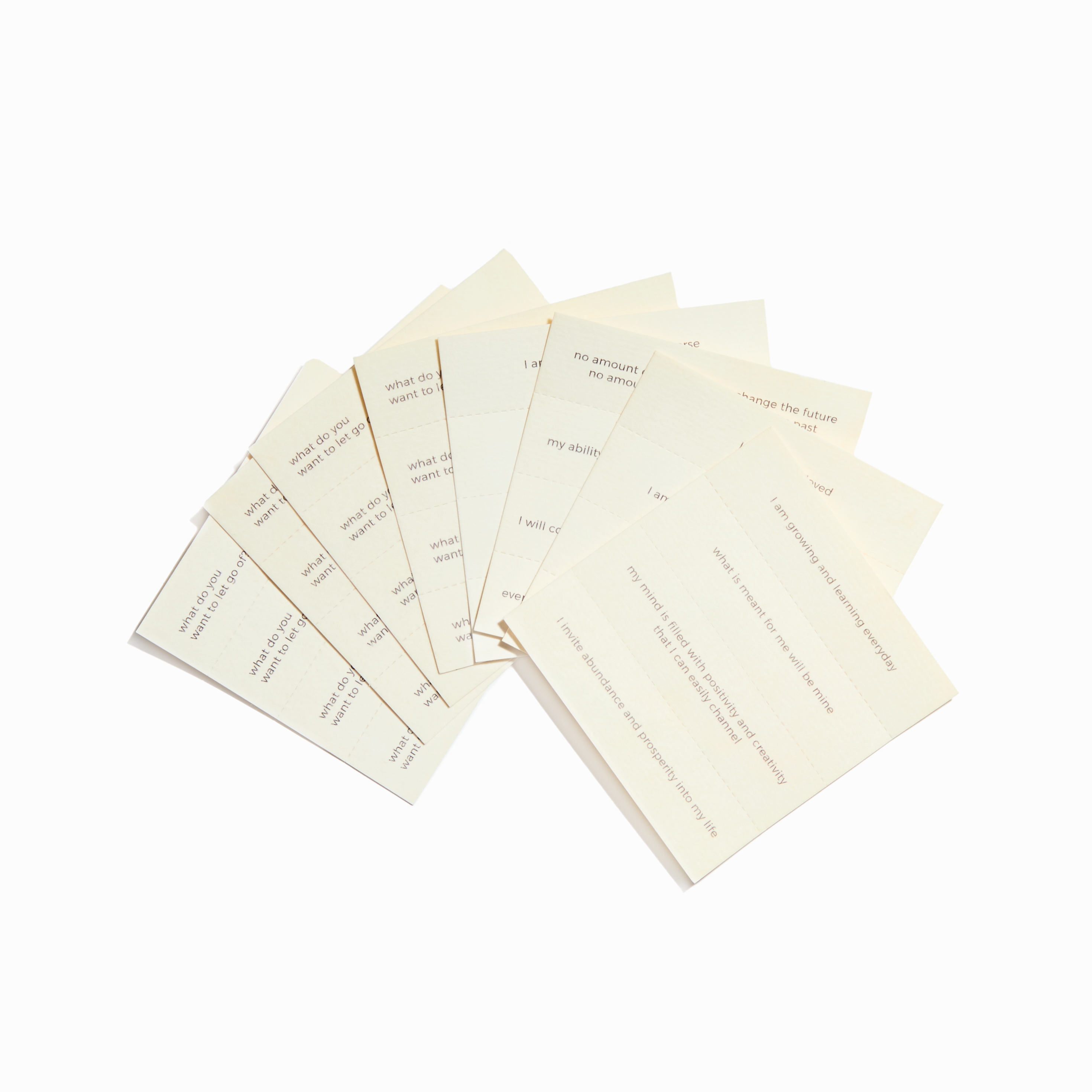 Affirmation Incense Papers