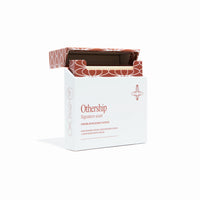 Side view of Othership Affirmation Incense Papers package highlighting details and texture.
